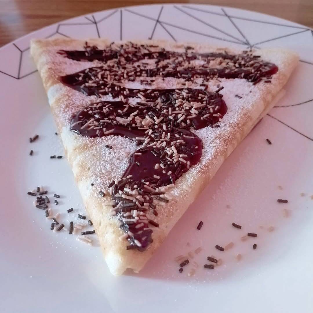 CREPA DULCE ESPECIAL, 2 UNTABLES + 1 TOPPING