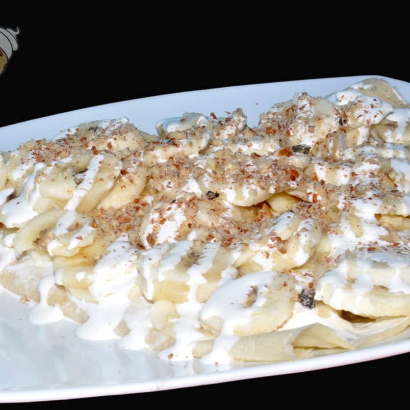 Crepa Plátanos con Crema