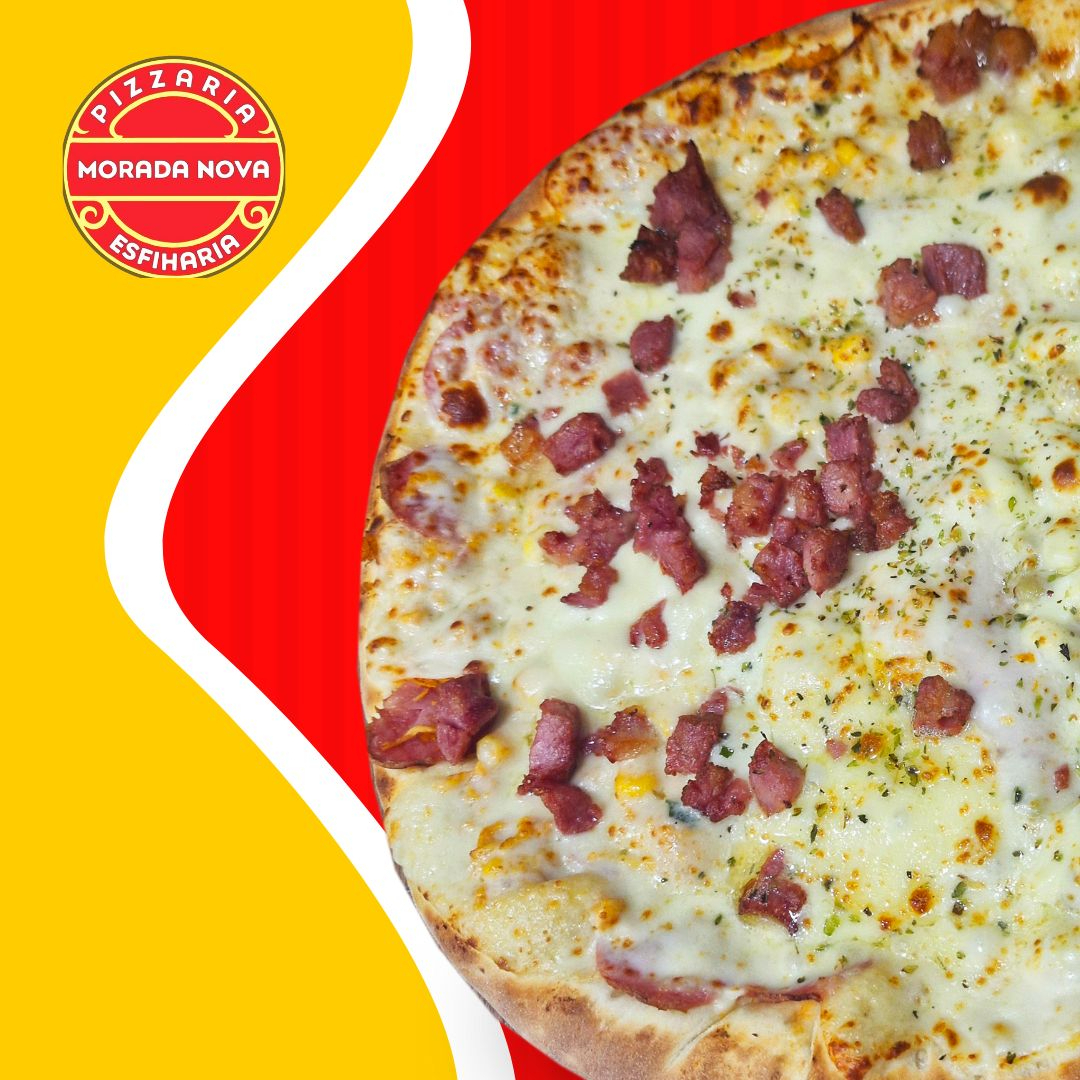 calabresa,frango,milho,mussarela e bacon