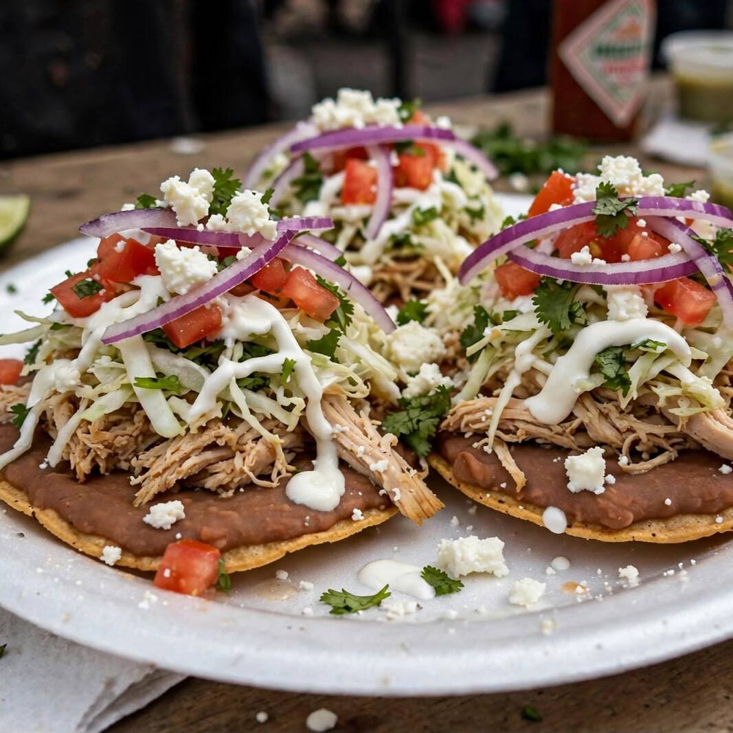 TOSTADA DE POLLO