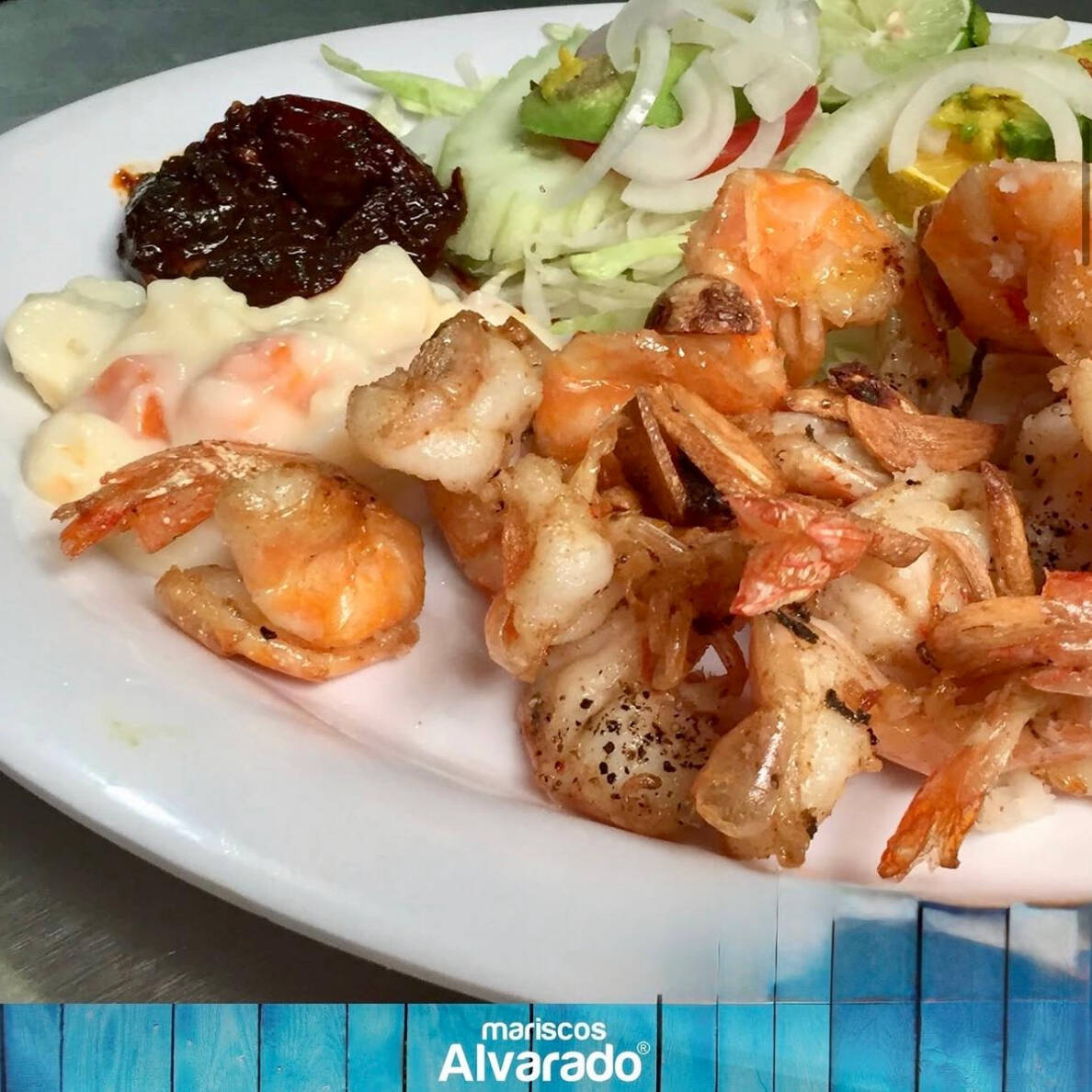 Camarones al Mojo de Ajo
