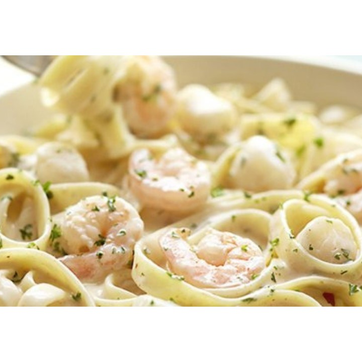 Fetuccini con Camarón