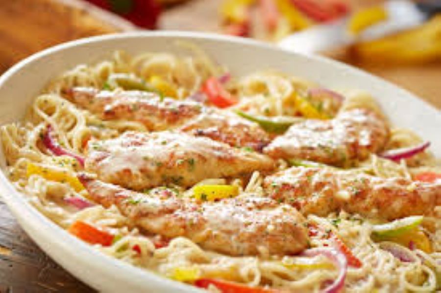 Pasta Carbonara con Pollo