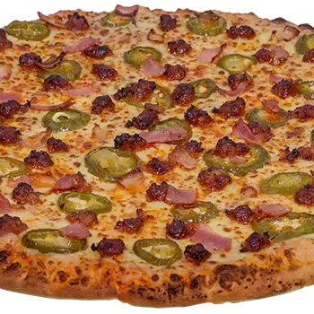 Pizza Mexicana con Pan de Ajo