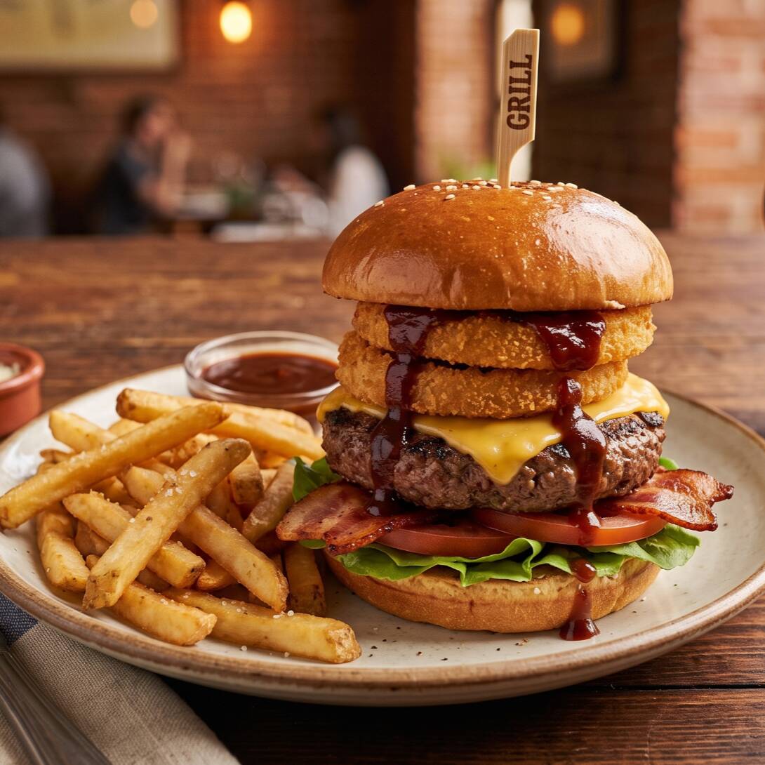 Boston BBQ Tocino Burger