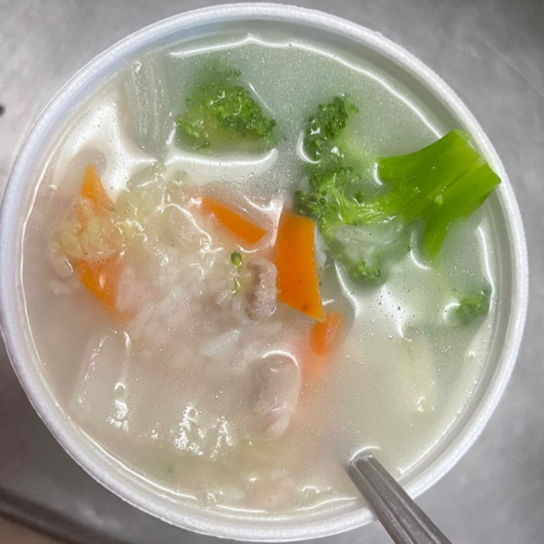 Orden de Caldo de Pollo, Arroz y Verduras  - 1 Lt.