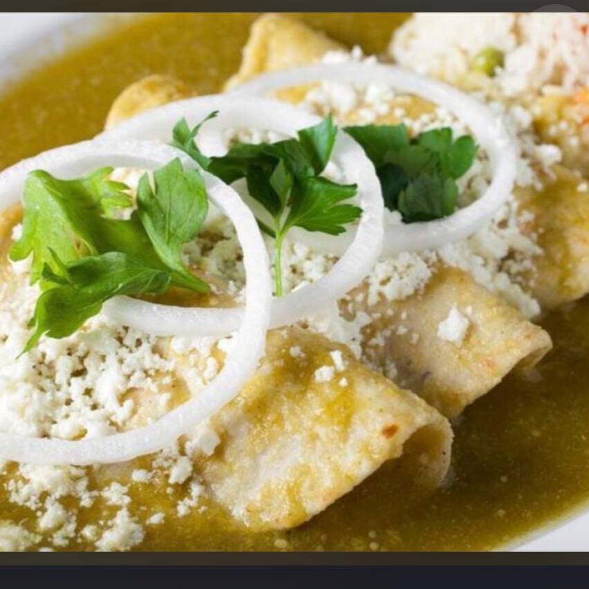 Enchiladas Verdes