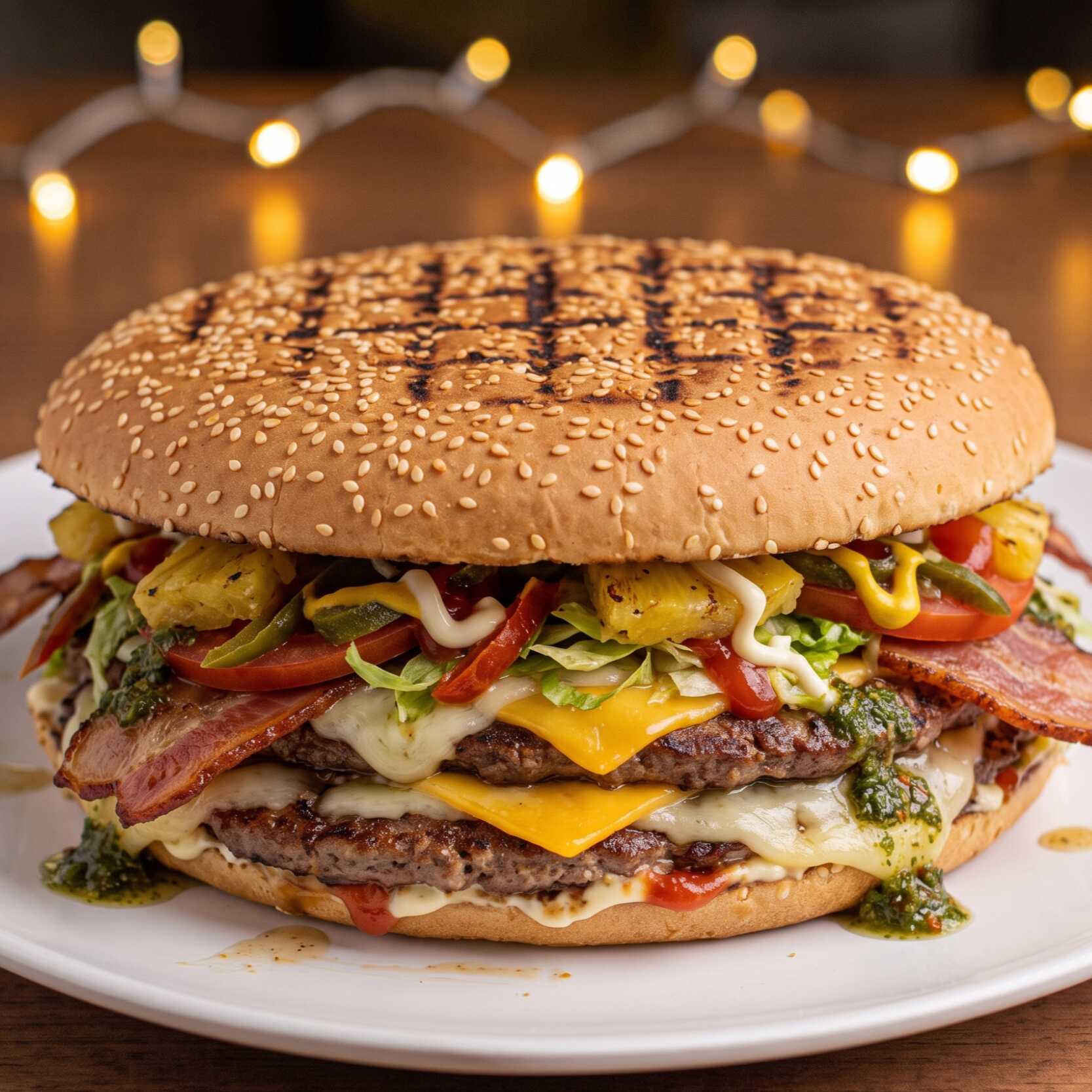Hamburguesa Doble