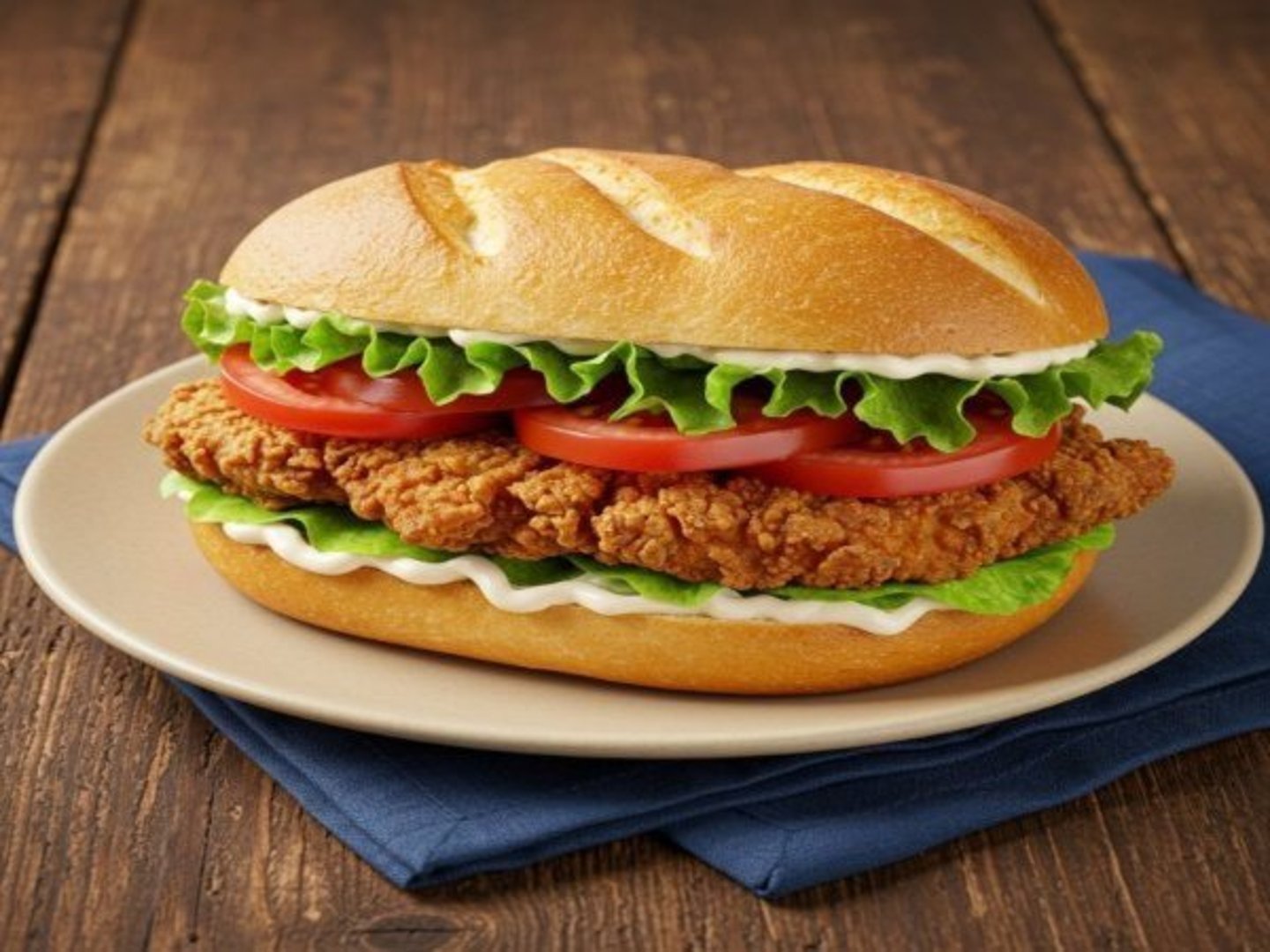 Sandwich de Milanesa de pollo apanada