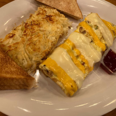 Combo Denver Omelette + Café Americano o Agua