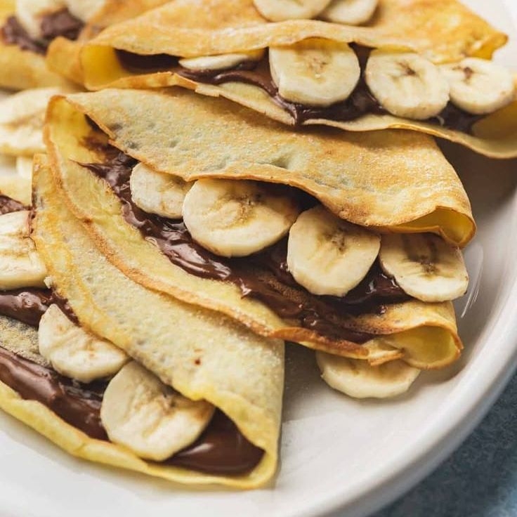 Nutella y platano