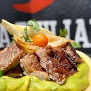 Tostada Individual de Rib Eye