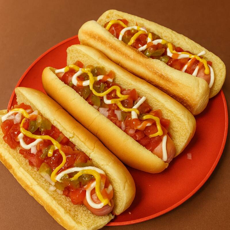 Orden de Hot Dog sencillos