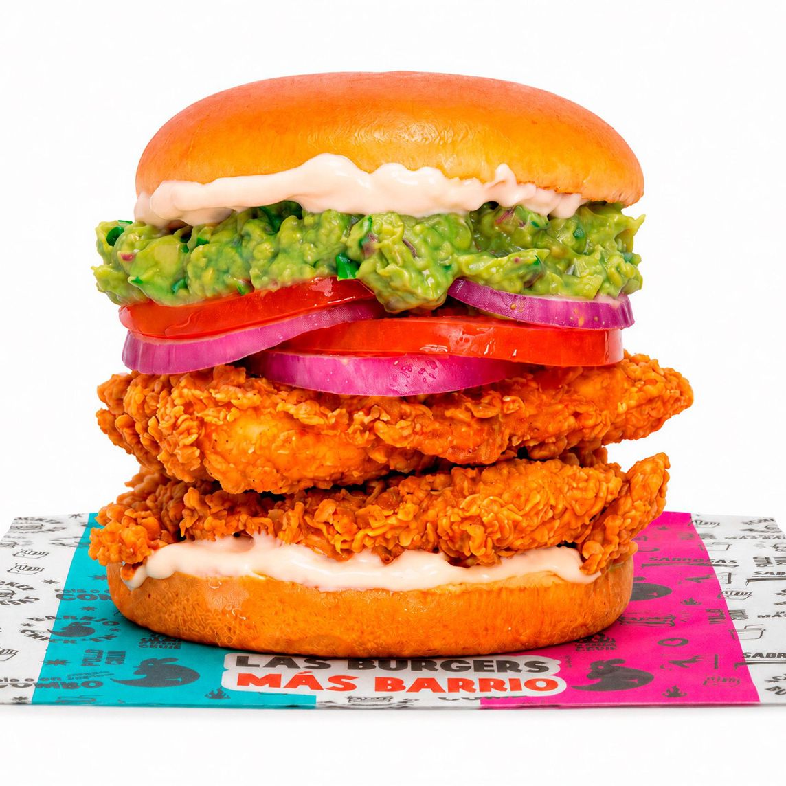 ChickenBurguesa Doble Mexicana