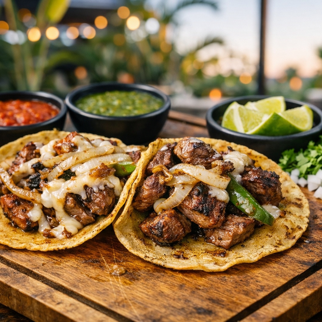 Tacos de Arrachera
