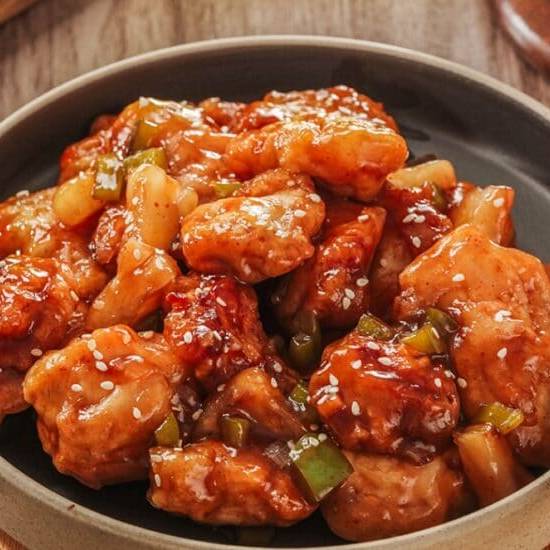 pollo agridulce oriental