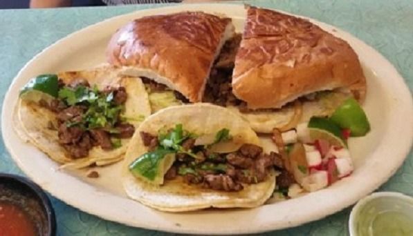 Torta Pastor+3Tacos Suadero+Refresco