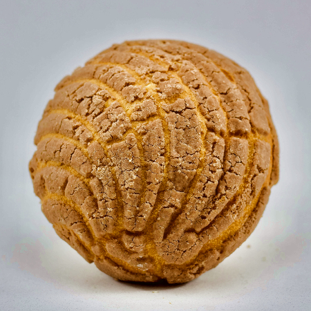 Concha de chocolate.