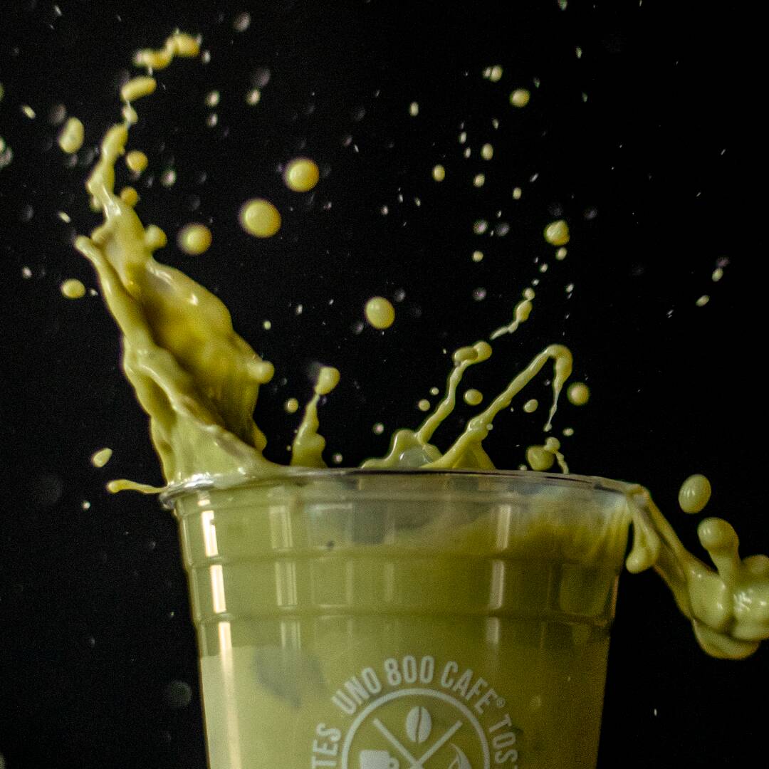 Matcha Latte en Las Rocas 16oz