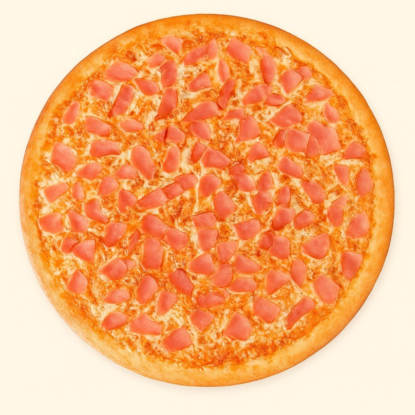 Pizza Jamón Mediana