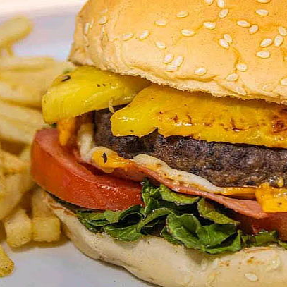 Hamburguesa Hawaiana
