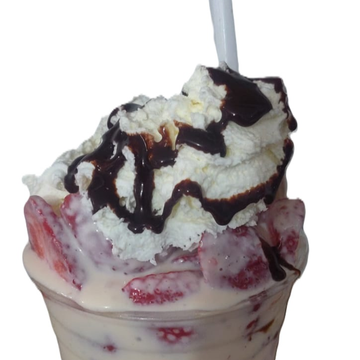 Fresas con crema