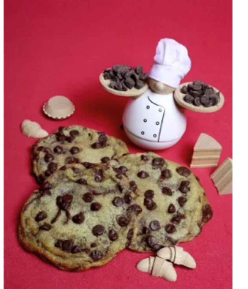 Galleta de chispas de chocolate