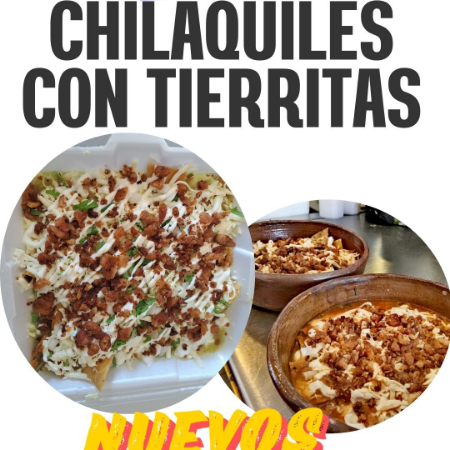 CHILAQUILES CON TIERRITAS