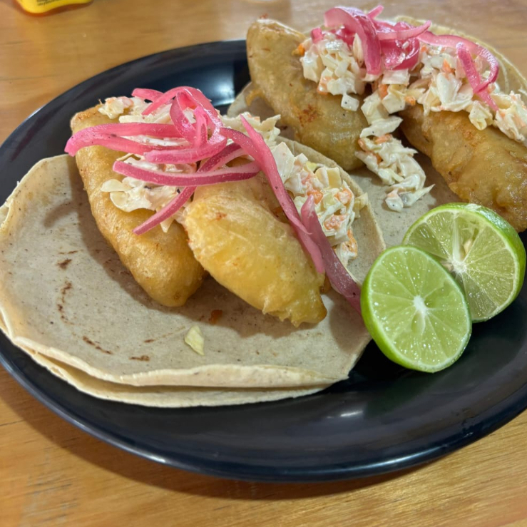 Taco de Camarón Capeado
