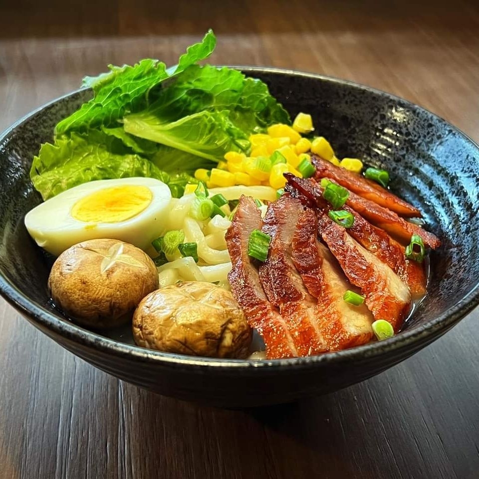 Sopas Fideos con Char Siew