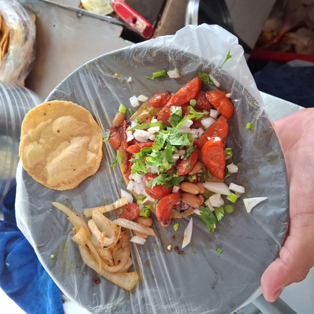 Taco de Chorizo Corona