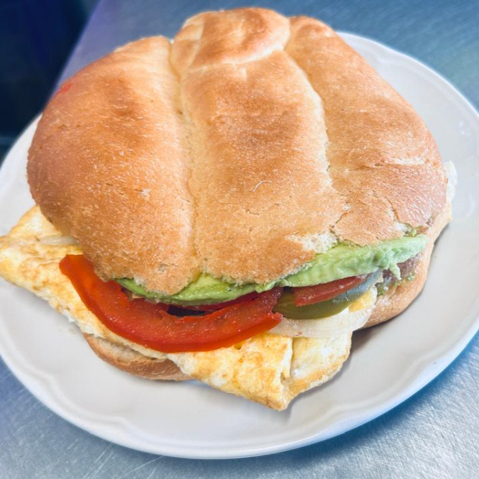 Torta de Huevo C/Queso Oaxaca