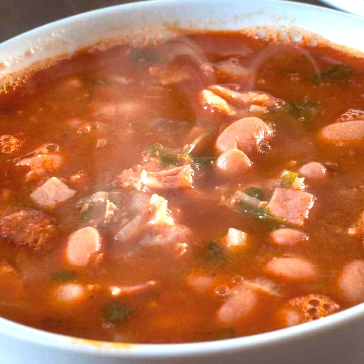 1/2 Litro de Frijoles Charros