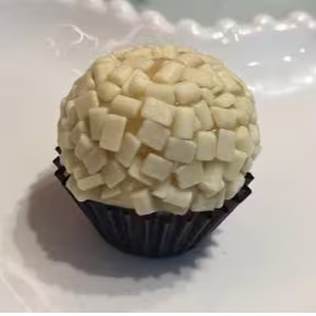 Brigadeiro gourmet chocolate branco 25 gr