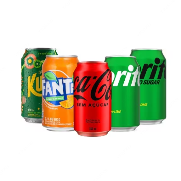 Refresque sua experiência com nossa seleção de bebidas em lata. Escolha o sabor que combina com o seu pedido e aproveite cada momento!