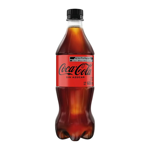 Coca Cola Sin Azúcar 600 ml