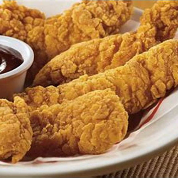 6 STRIPS DE POLLO