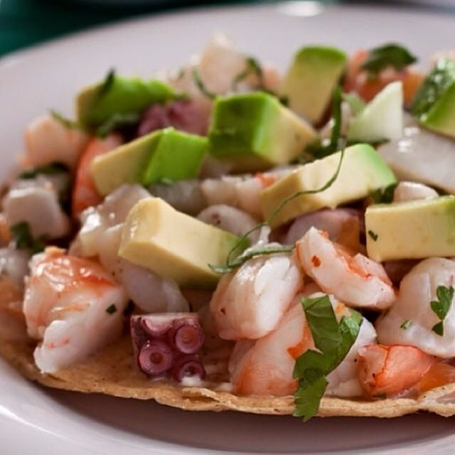 Combo 2 Tostadas de Ceviche de Camarón