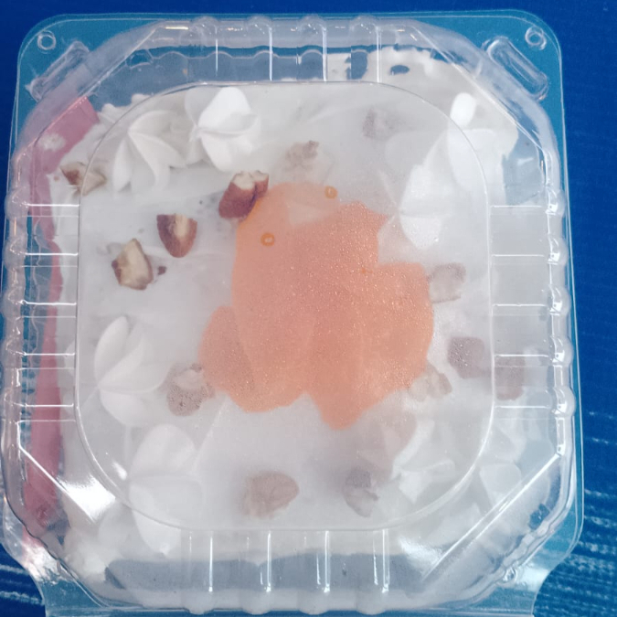Pastel Individual Durazno