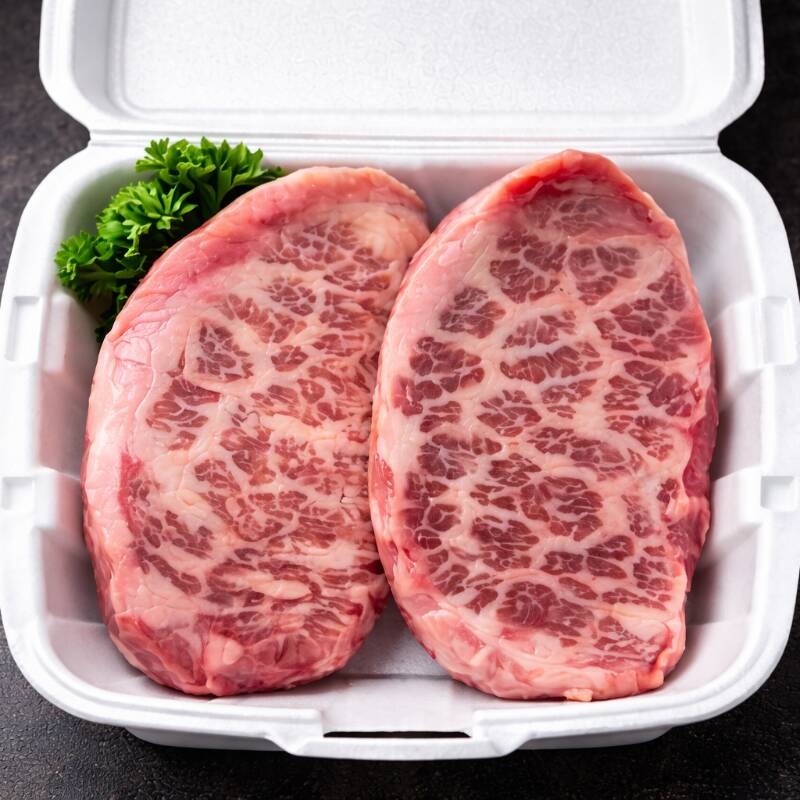 Porção a partir de 200g - Fatias prontas para o churrasco.