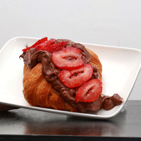 Croissant con Nutella