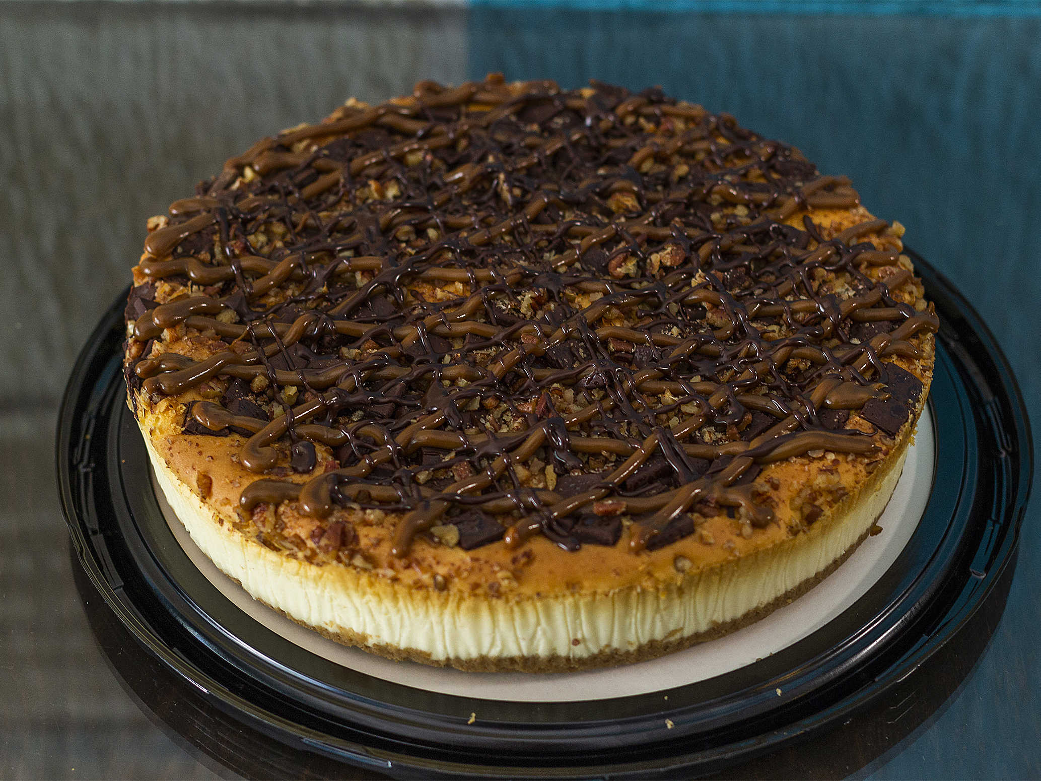 Cheescake de Cajeta con Chocolate