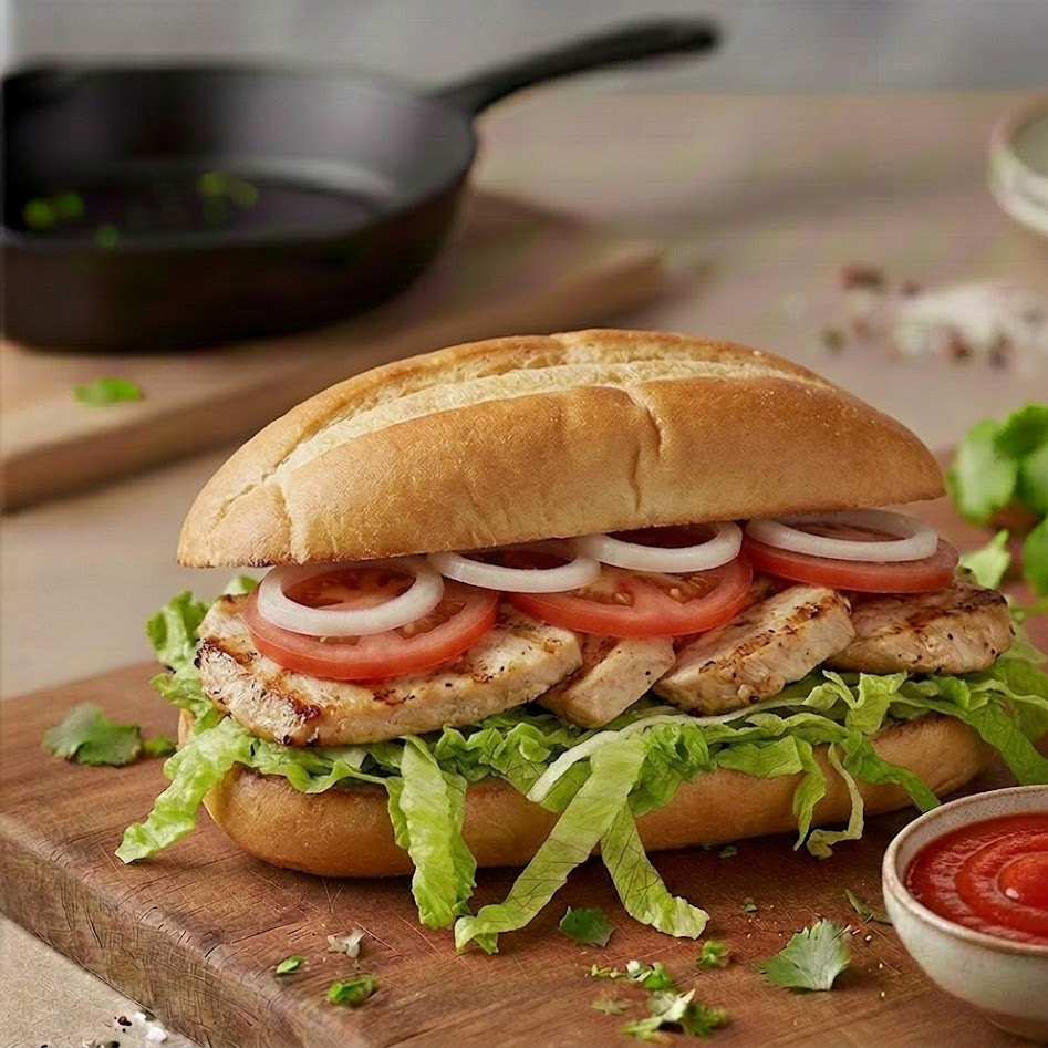 Torta De Milanesa De Pollo