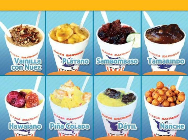 Raspado Dividido Sabor Nuez