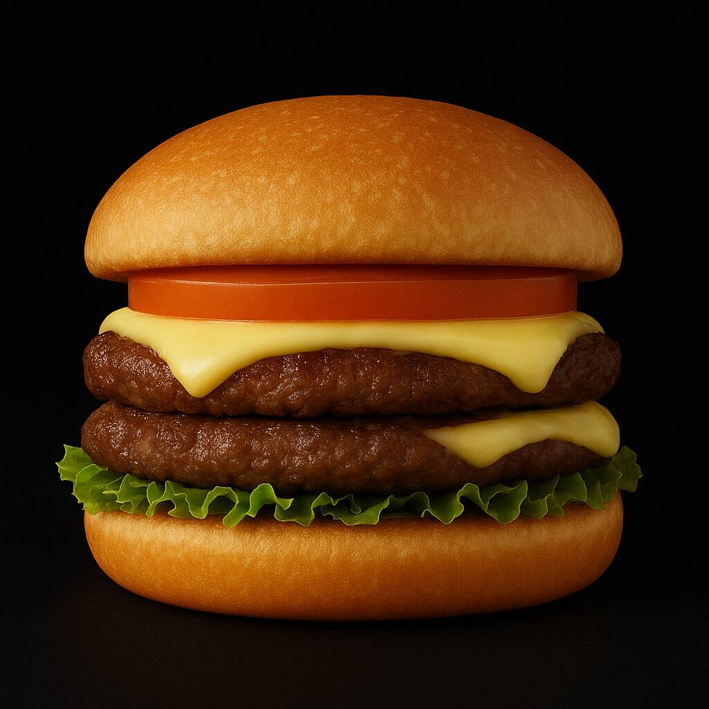 Hamburguesa Super Doble Carne