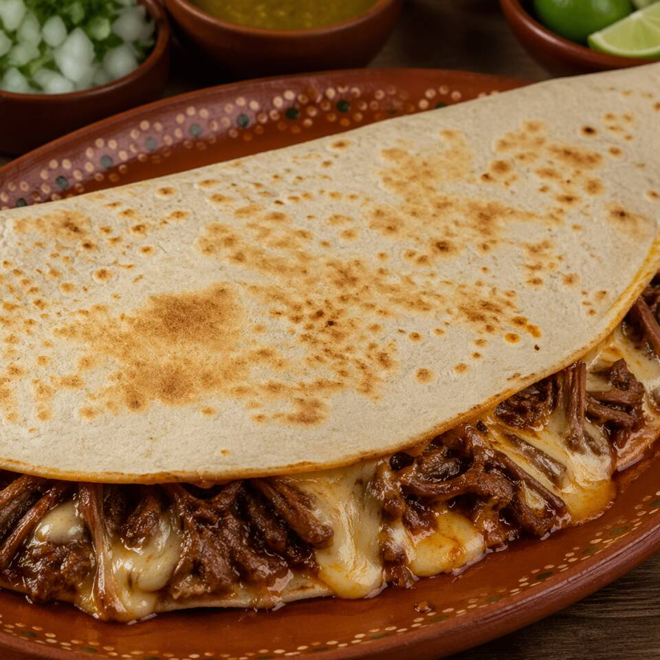 Quesadilla de Barbacoa