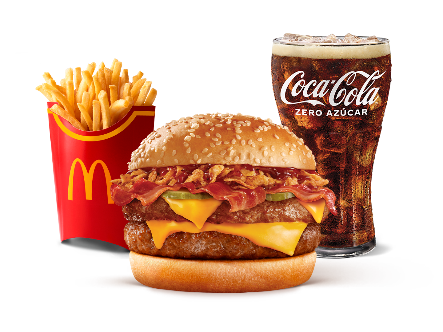 McCombo grande Doble Cuarto Western BBQ