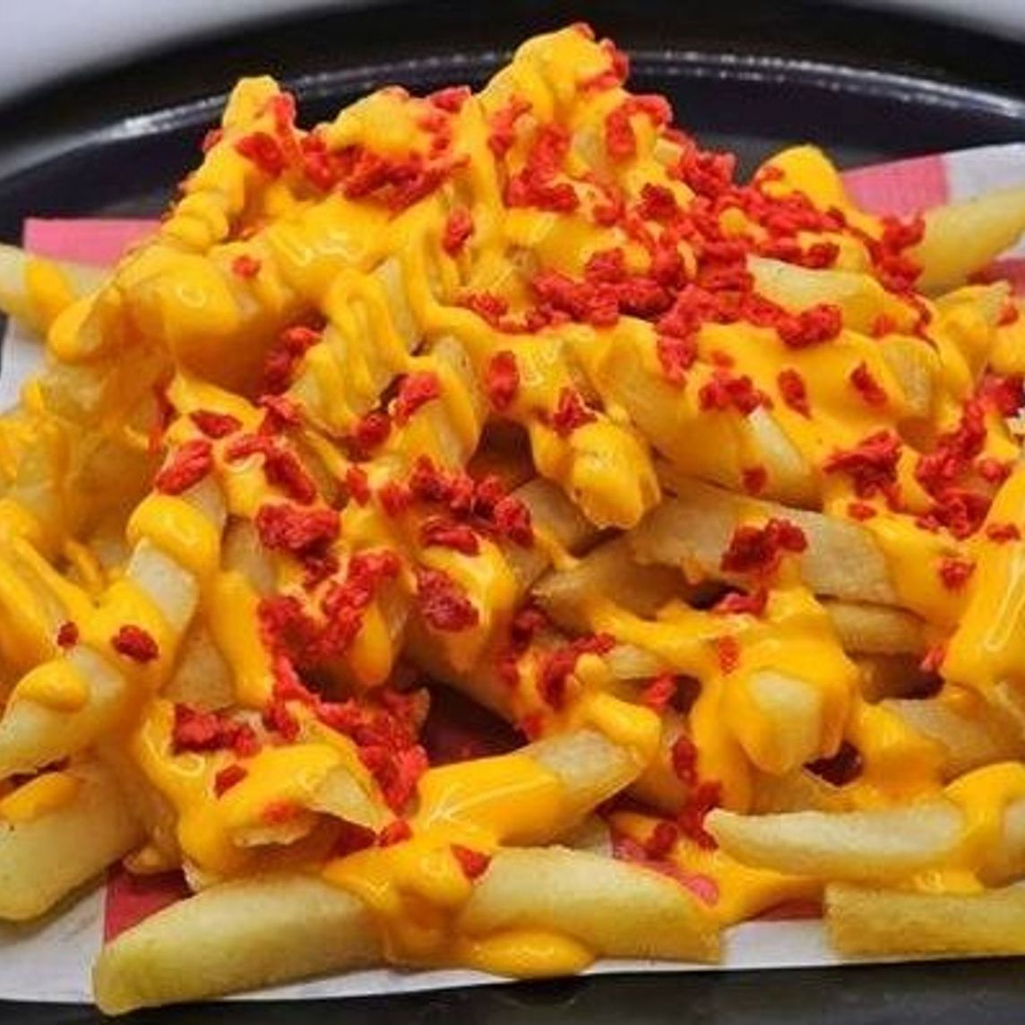 Papas a la francesa naturales con queso