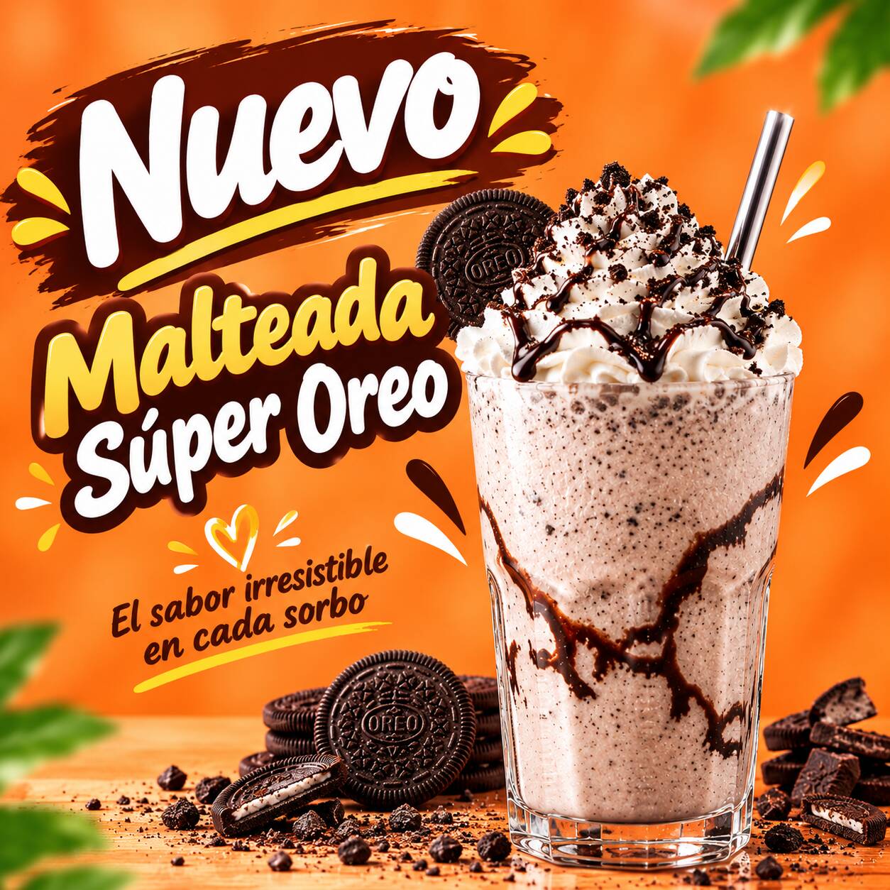 Malteada Super OREO