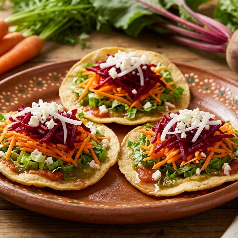 Chalupas de Pollo
